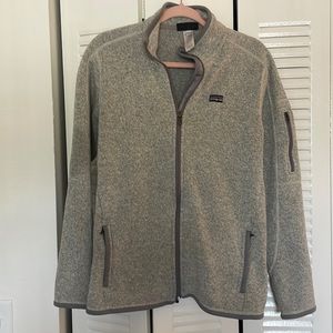 Patagonia better sweater full zip size large